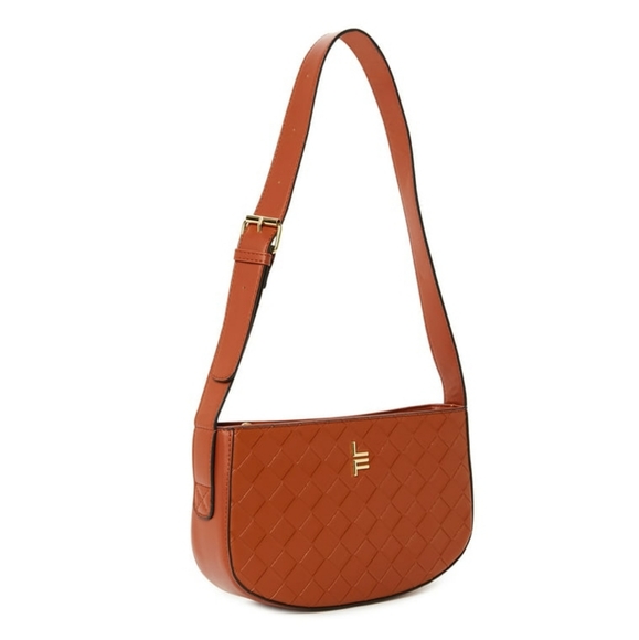 London Fog Handbags - New London Fog Faux Lether Shoulder Bag.